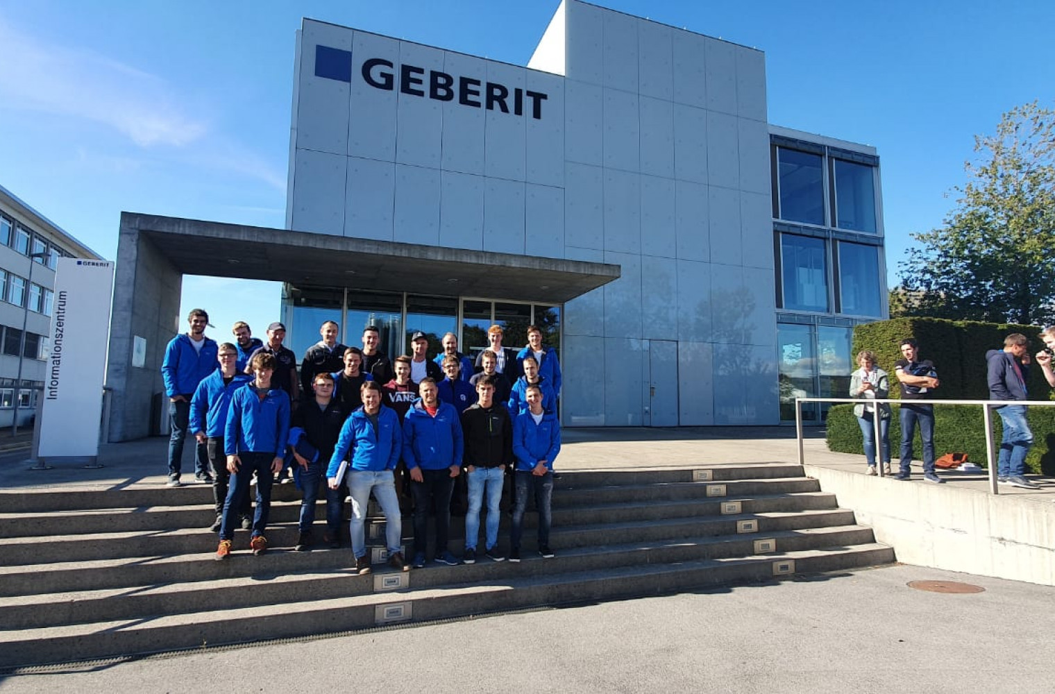 Firmenausflug zu GEBERIT — Steurer Installationen
